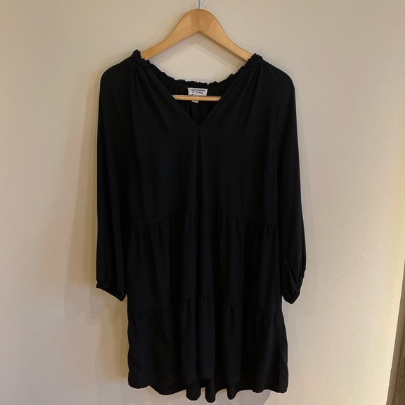 Amazon The Drop long sleeve tiered mini dress, with pockets! - Picture 4 of 4